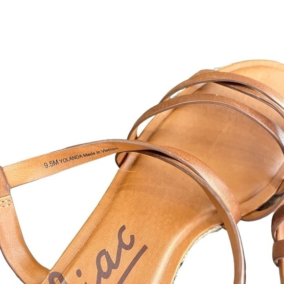 ZODIAC Womens Yolanda Cognac Espadrilles Size 9.5 - Picture 6 of 8